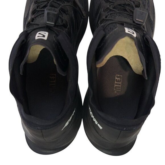 Salomon Sense Flow Trail Running Shoes Mens Size 10.5 Hiking Outdoors Black